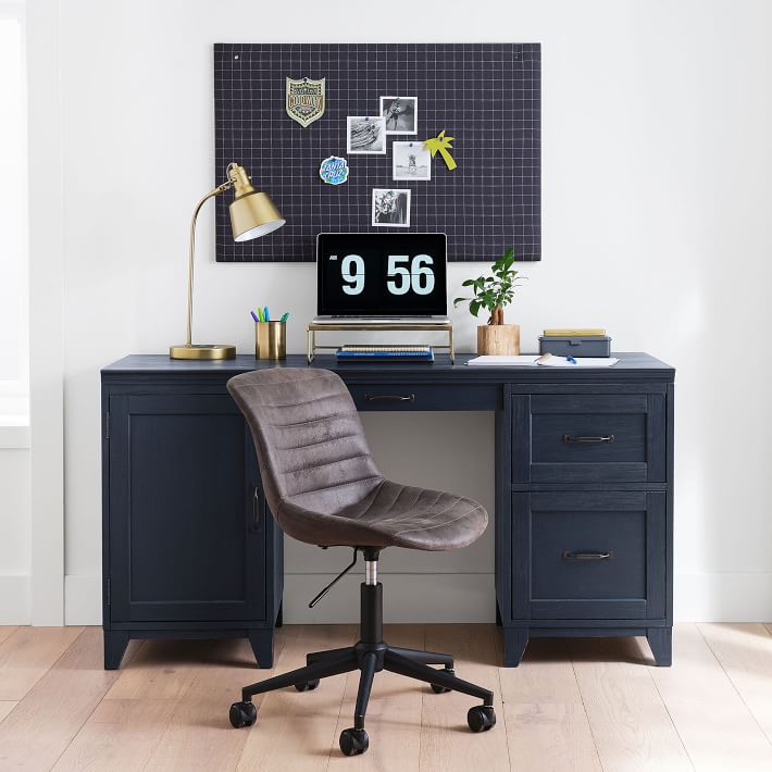 Hampton Smart Teen Desk + Drawer Tower Set