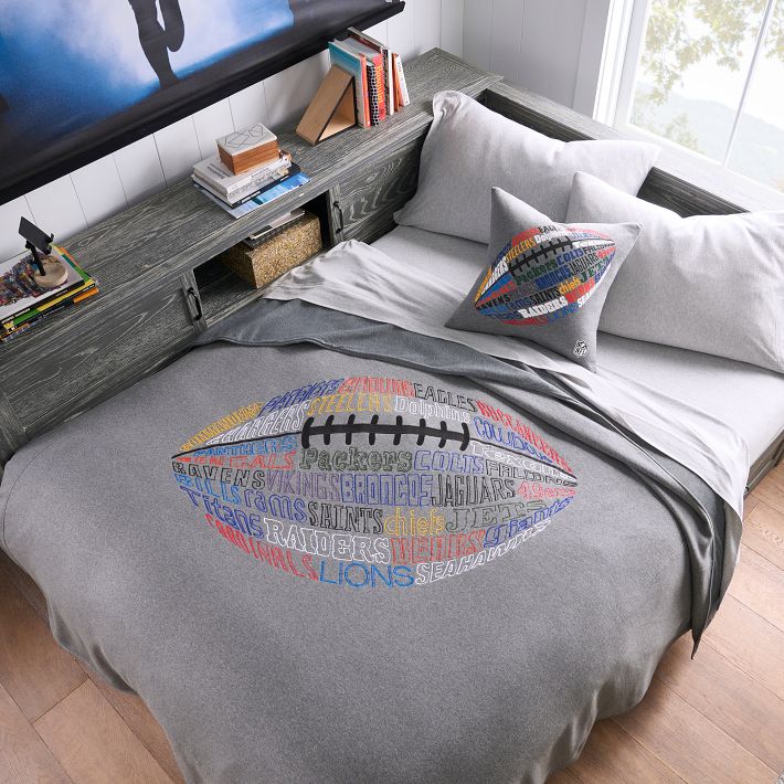 NFL 3pk Home Team Decor& Lumbar Pillow Cover Set 