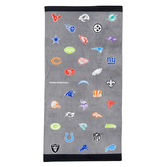 NFL Teams Beach Towel Pottery Barn Teen
