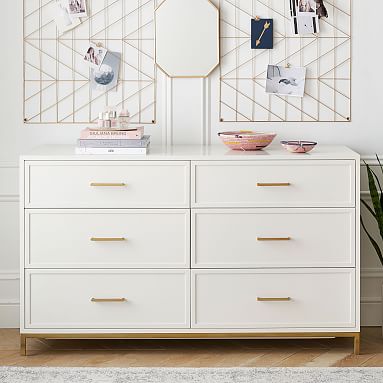 Blaire 6-Drawer Wide Dresser (56") | Pottery Barn Teen