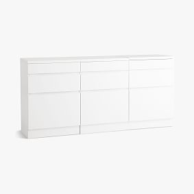 Bowen Triple Wide 3-Drawer Wide Storage Cabinet