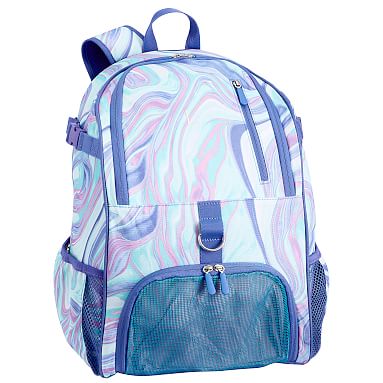 Pink & Purple Marble Teen Backpack | Pottery Barn Teen