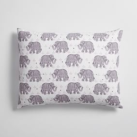 Winter Elephant Flannel Duvet Cover