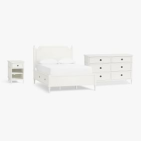 Bed frame deals dresser nightstand set