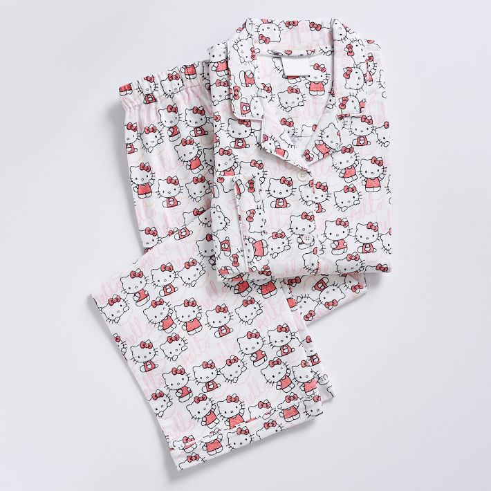 Hello Kitty&#174; Organic Flannel Pajama Set