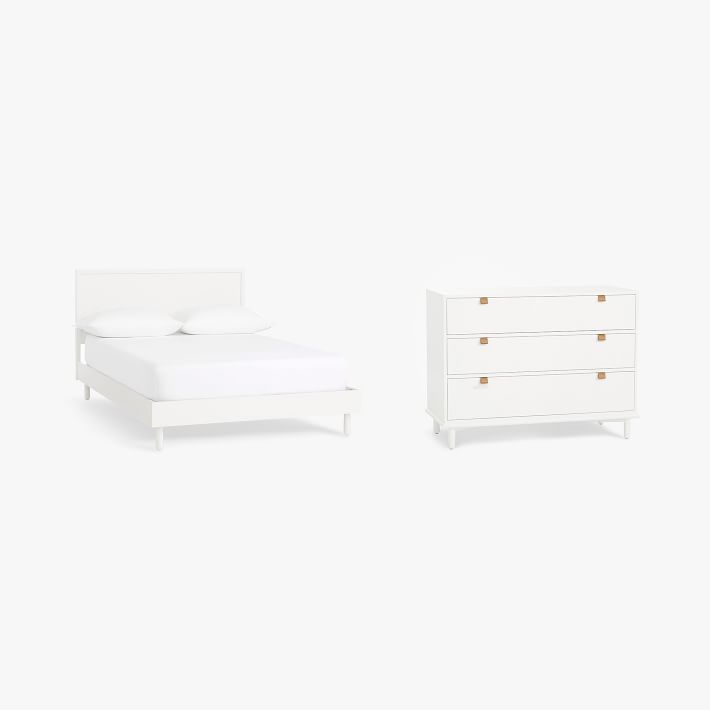 Nash Classic Bed &amp; 3-Drawer Dresser Set