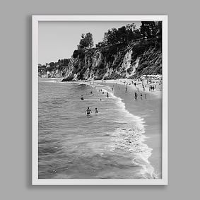 Minted&#174; Day At The Beach Framed Art by Jan Kessel