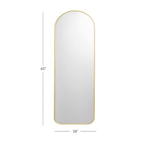 Metal Framed Full Length Mirror
