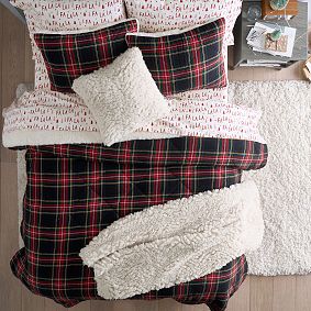 Fa La La Organic Flannel Sheet Set