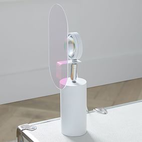 Multicolored White Table Lamp