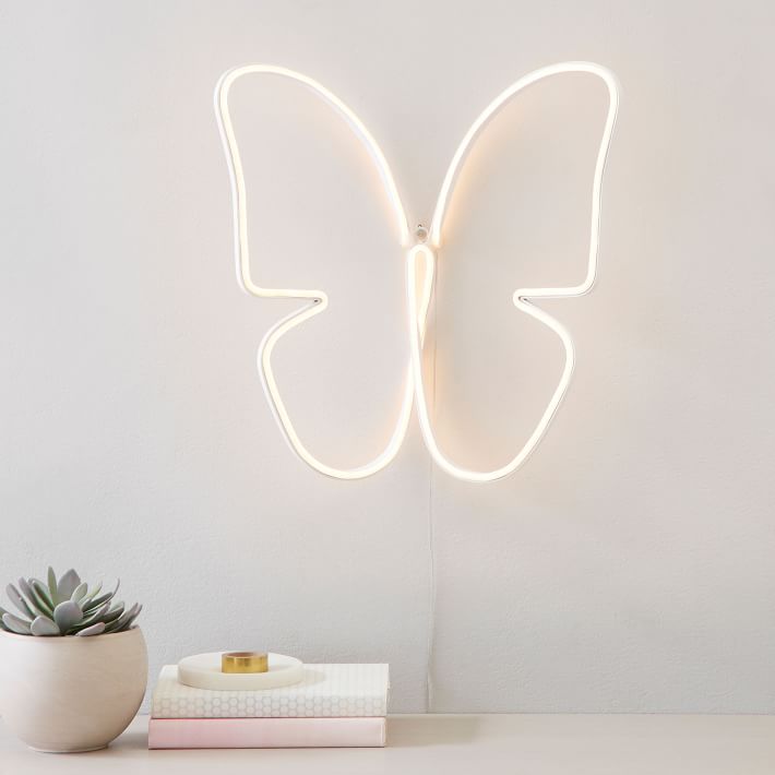 3D Butterfly Micro LED Wall Light