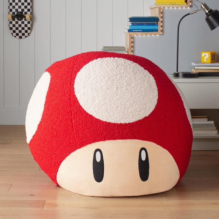 Super Mario&#8482; Super Mushroom Bean Bag Chair Slipcover Only