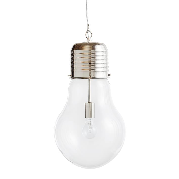 Light Bulb Plug-In Pendant