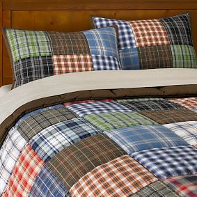 Patch Plaid Quilt