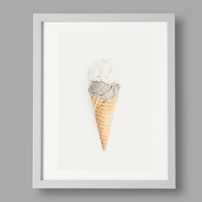 Minted&#174; Earl Grey Ice Cream Framed Art by Edyta Szyszlo