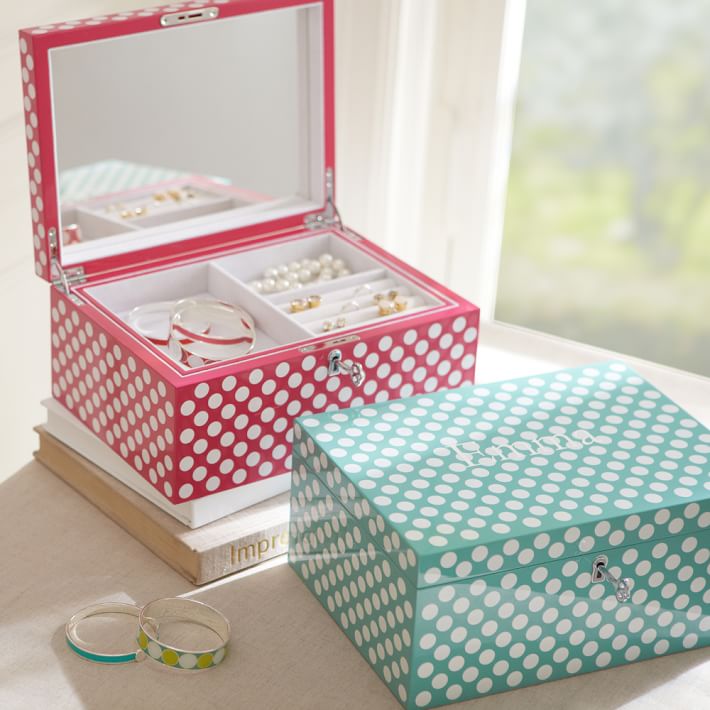 Perfectly Preppy Jewelry Boxes