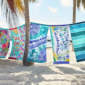 Kaleidoscope Pop Beach Towel