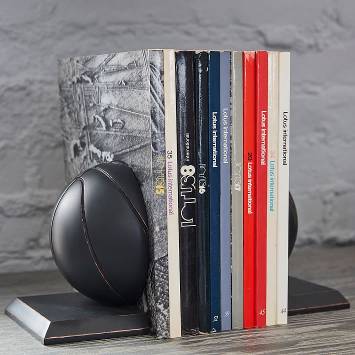 Basketball Bookends, Set of 2