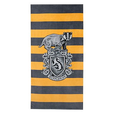 HARRY POTTER™ HUFFLEPUFF™ Teen Beach Towel | Pottery Barn Teen