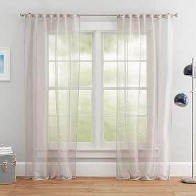 Room Divider Sheer Curtain | Teen Curtains | Pottery Barn Teen