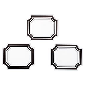 Decal Picture Frames, Set of 3