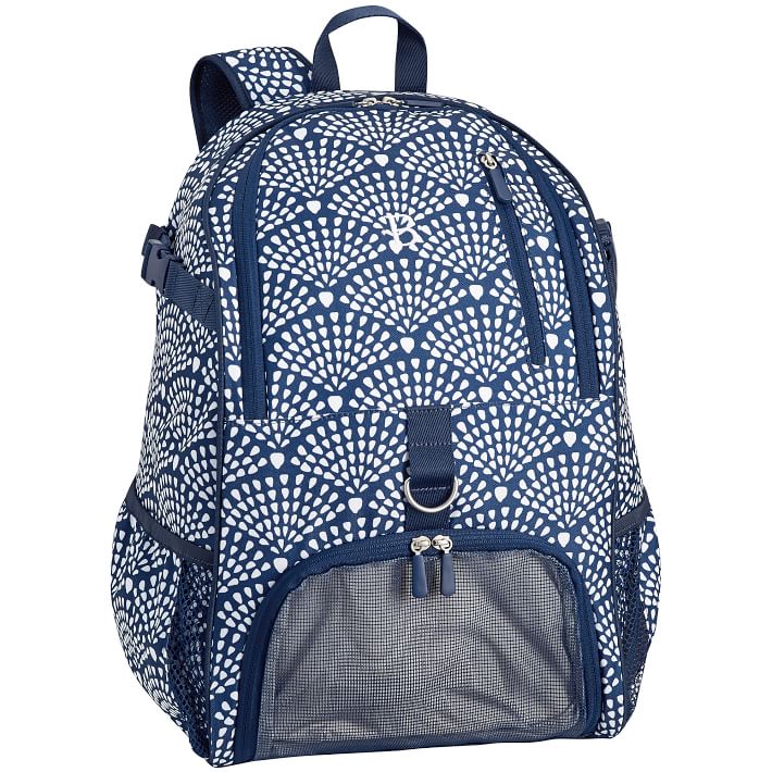 Gear-Up Droplet Arch Navy Backpack