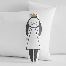 The Emily &amp; Meritt Royalty Bunny Pillow