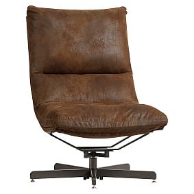 Trailblazer Maverick Swivel Lounge Chair &amp; Ottoman