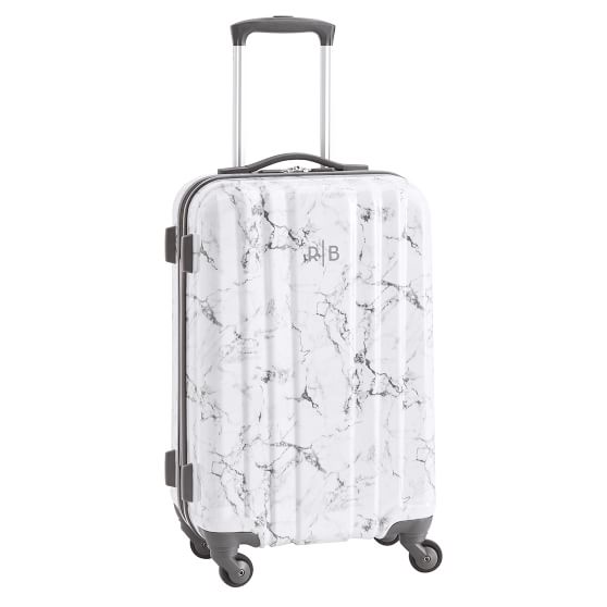 Channeled Hard-Sided Quarry Carry-On Spinner | Pottery Barn Teen