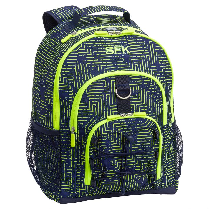 Gear-Up Yellow Neon Circuit Backpack