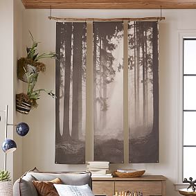 Forest Triptych Mural
