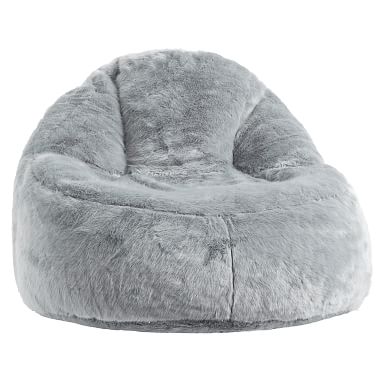 Iced Faux-Fur Quarry Leanback Lounger | Pottery Barn Teen