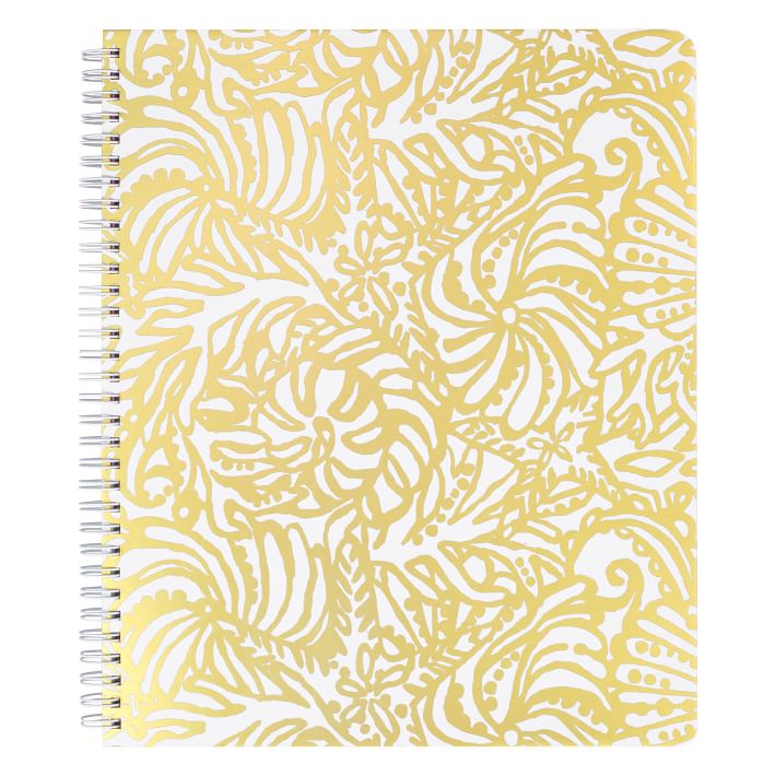 Lilly Pulitzer Large Notebook, Beach Haven