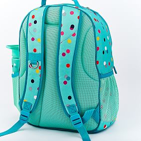 Gear-Up Mint Peace Paisley Backpack