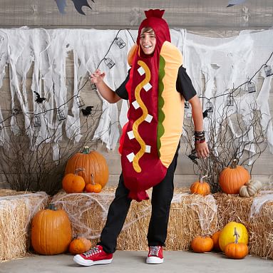 Hot Dog Teen Halloween Costume | Pottery Barn Teen