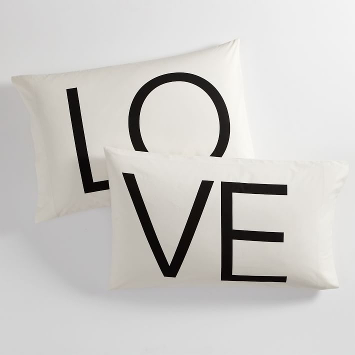 The Emily &amp; Meritt Love Pillowcases