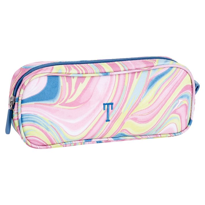 Gear-Up Marble Yellow Multi Pencil Case