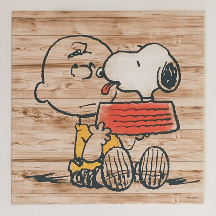 Peanuts&#174;  &quot;Let's Do Lunch&quot; Canvas Art