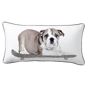 Party Dogs Pilow Cover, English Bulldog