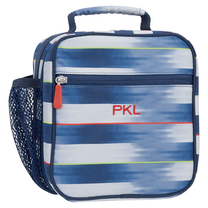 Gear-Up Motion Blur Navy Classic Lunch Bag