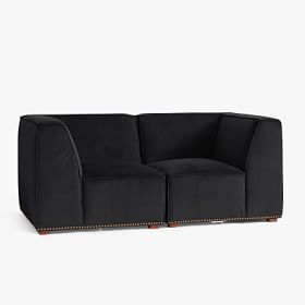 The Emily & Meritt Riley Loveseat | Teen Sofa | Pottery Barn Teen