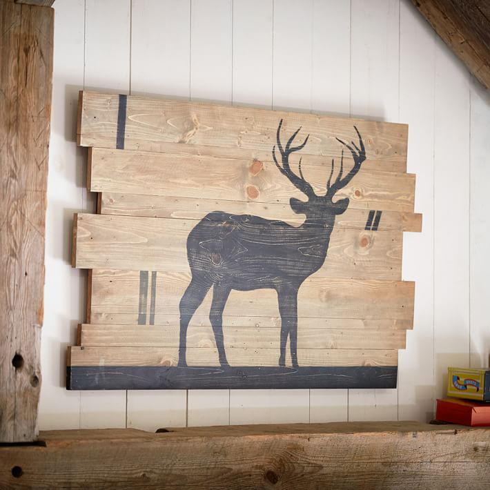 Buck Planked Wood