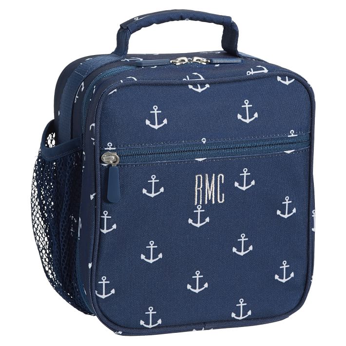 Gear-Up Navy Anchor Classic Lunch Bag