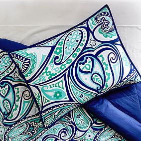 Paisley Perfect Value Comforter Set with Sheets, Pillowcase, Comforter + Sham