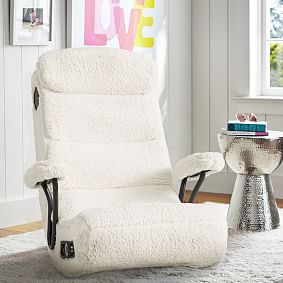 Sherpa Ivory Gaming Chair