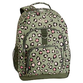 Gear-Up Olive Leopard Backpack