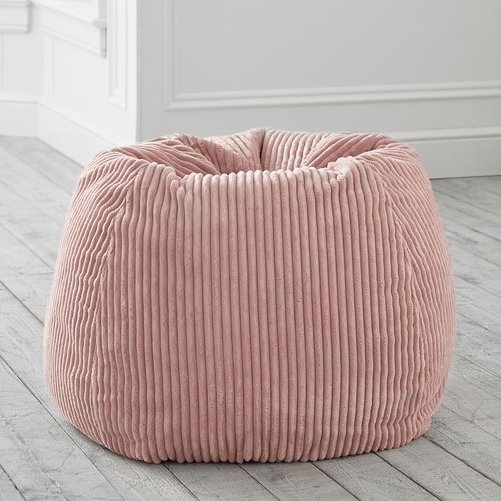 Chamois Blush Bean Bag Chair Slipcover