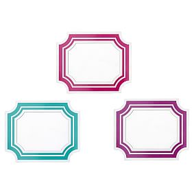 Decal Picture Frames, Set of 3