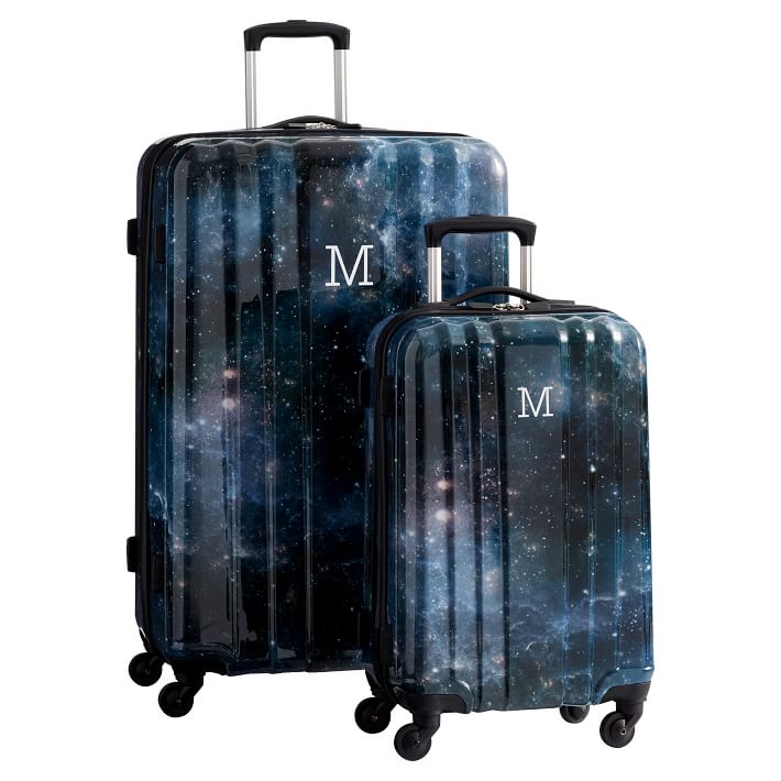 Channeled Hard-Sided Galaxy Luggage Bundle, Set of 2