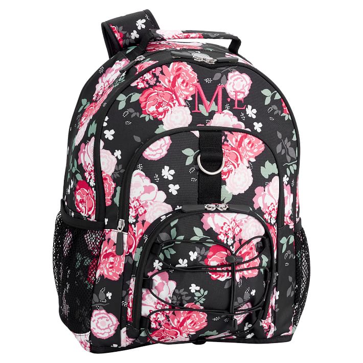 Gear-Up Garden Party Floral Black Backpack